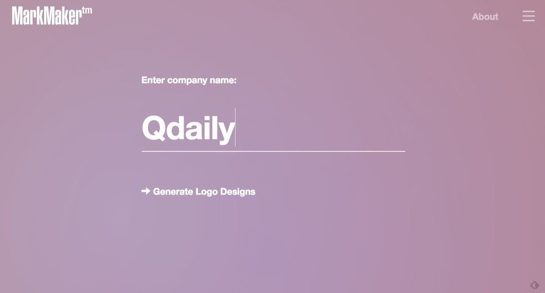 一款智能设计LOGO的工具网站, 让设计变得更有趣